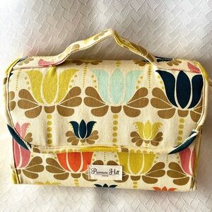 Floral Cosmetic Bag